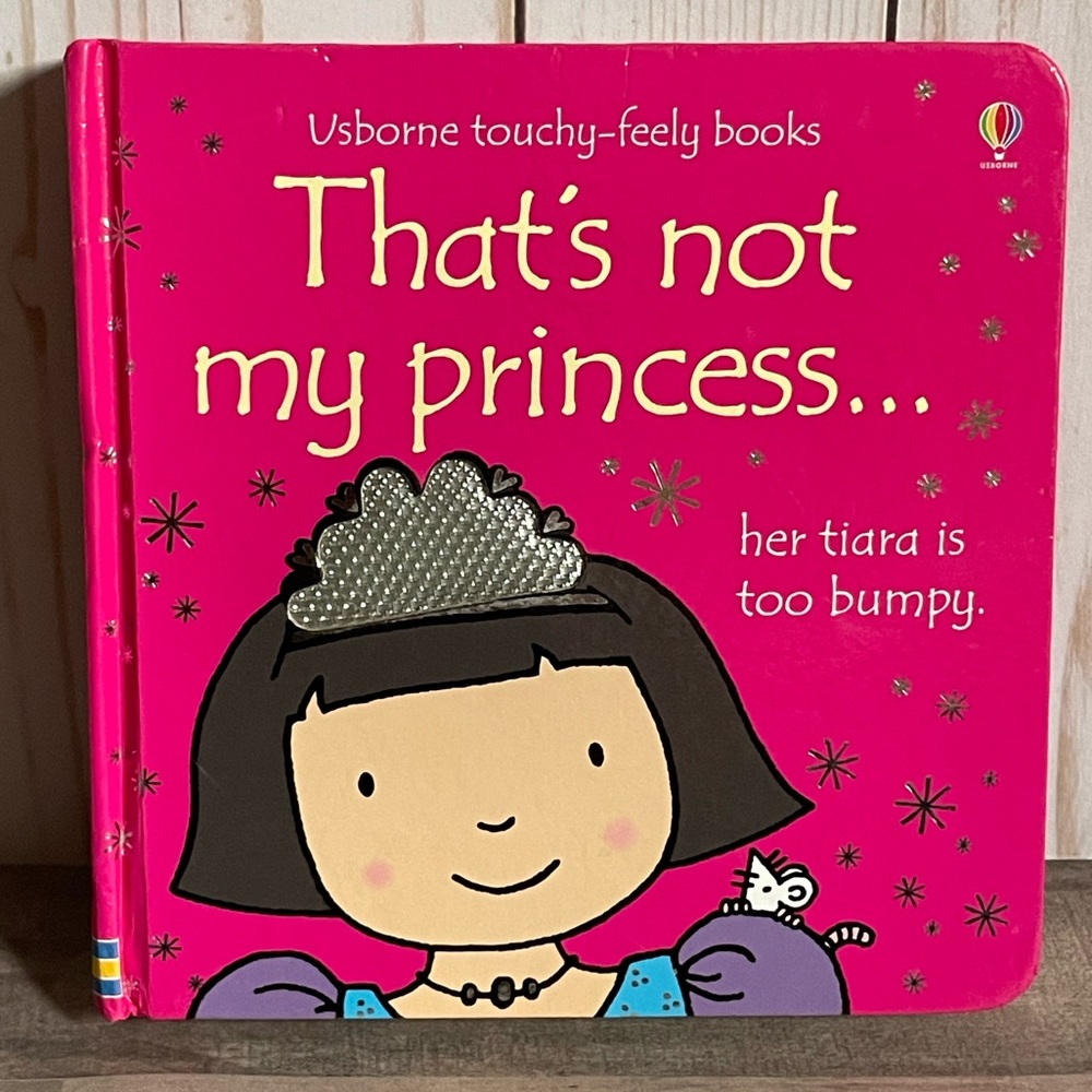 Usborne That’s Not My Princess toddler kids girl board book touchy-feely sensory